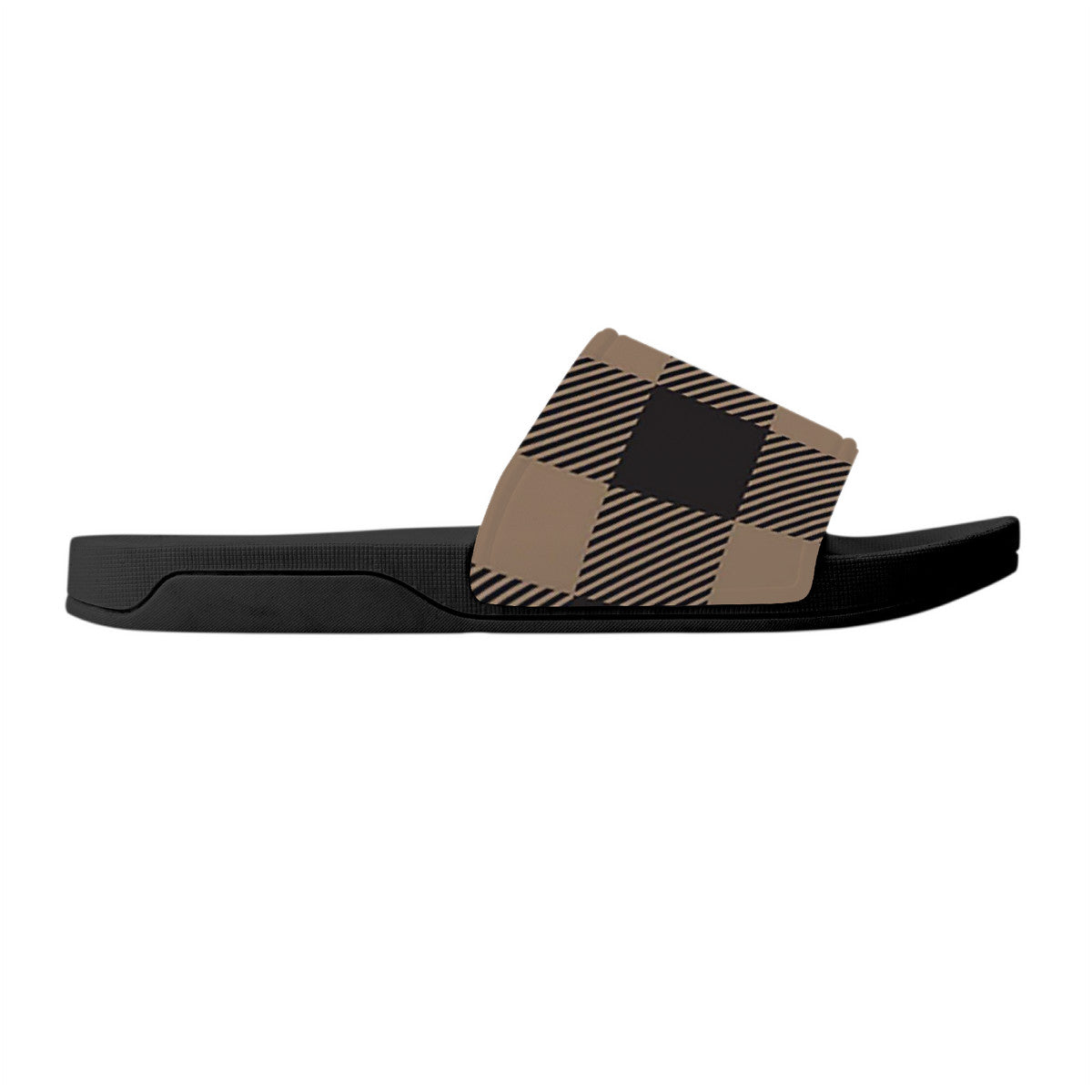 Slide Sandals - Black PODSAVVY LIVING