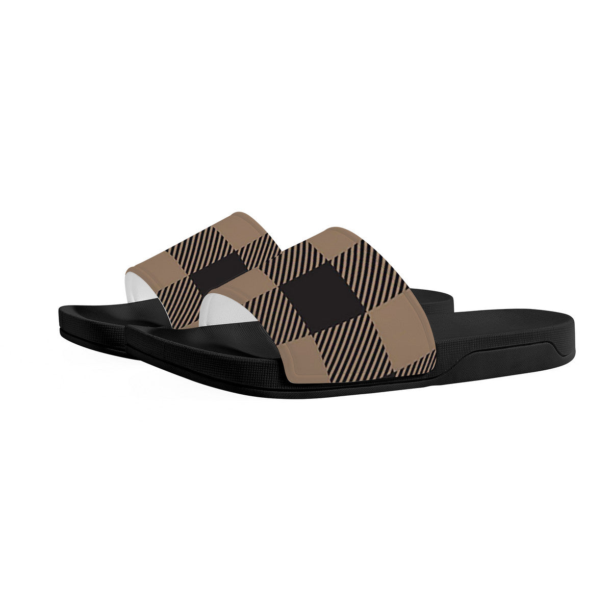 Slide Sandals - Black PODSAVVY LIVING