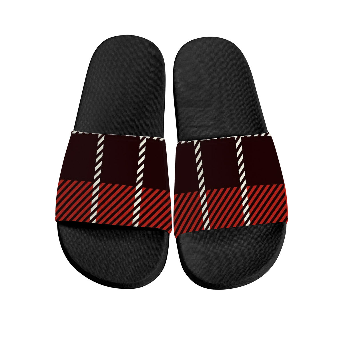 Slide Sandals - Black PODSAVVY LIVING