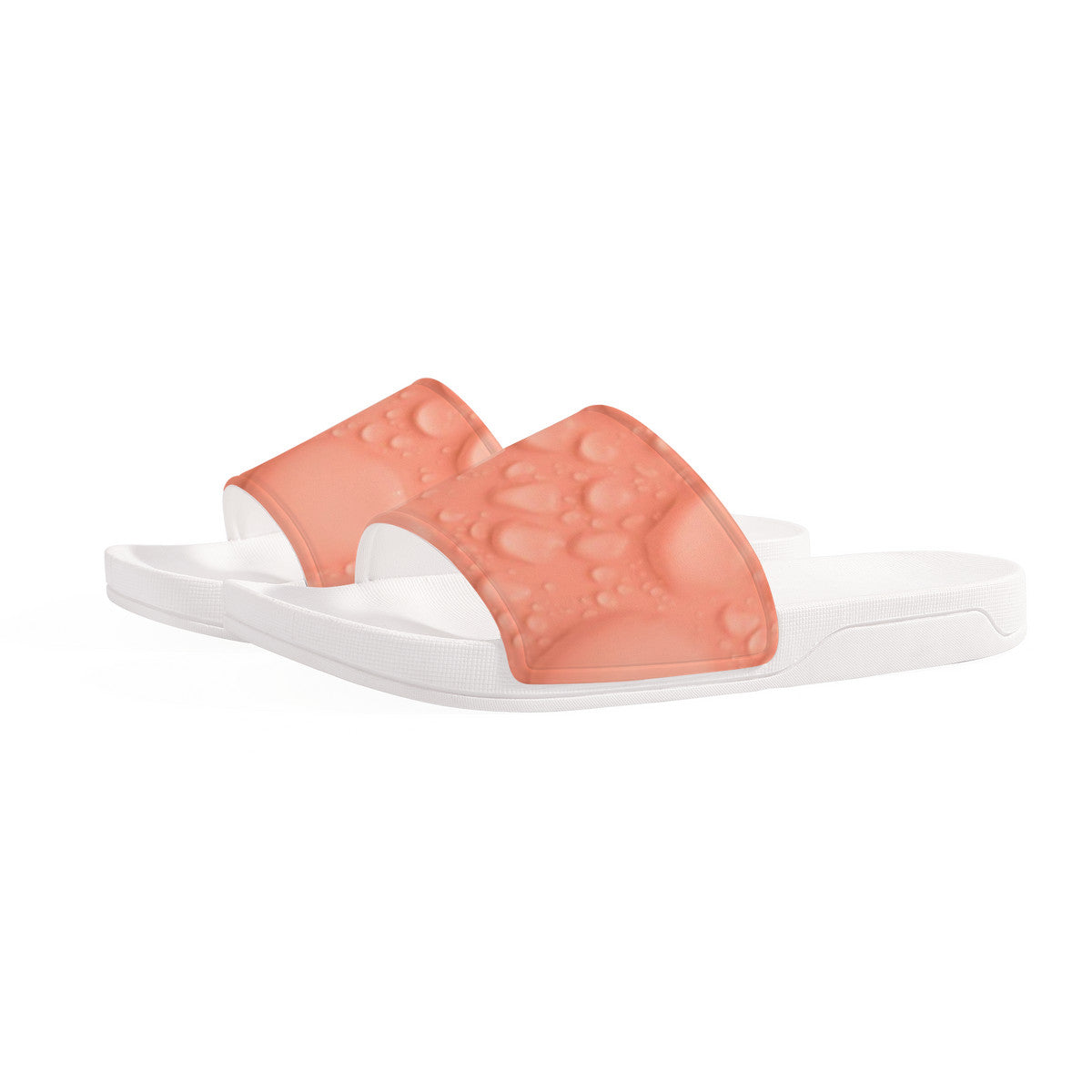 Slide Sandals - White PODSAVVY LIVING