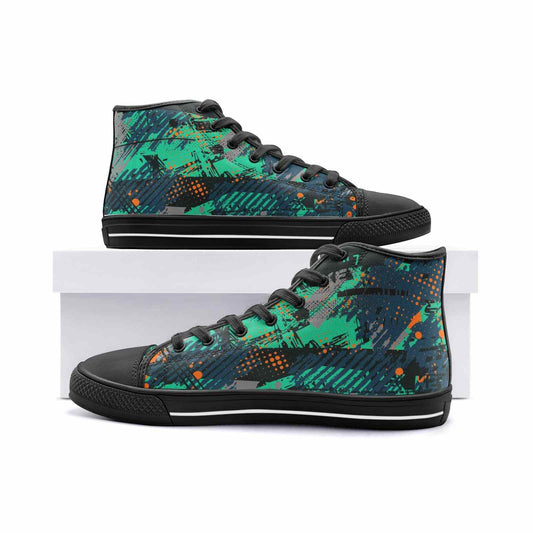 Unisex High Top Canvas Shoes PODSAVVY LIVING