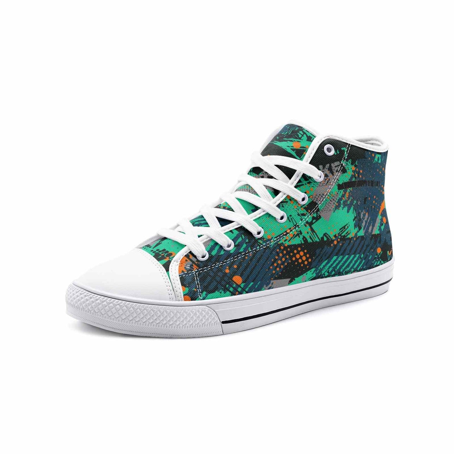 Unisex High Top Canvas Shoes PODSAVVY LIVING