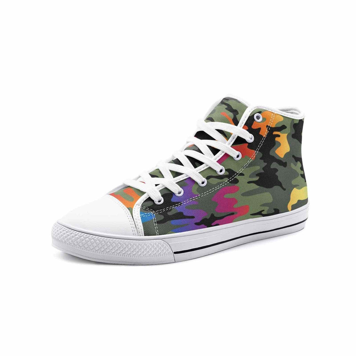 Unisex High Top Canvas Shoes PODSAVVY LIVING