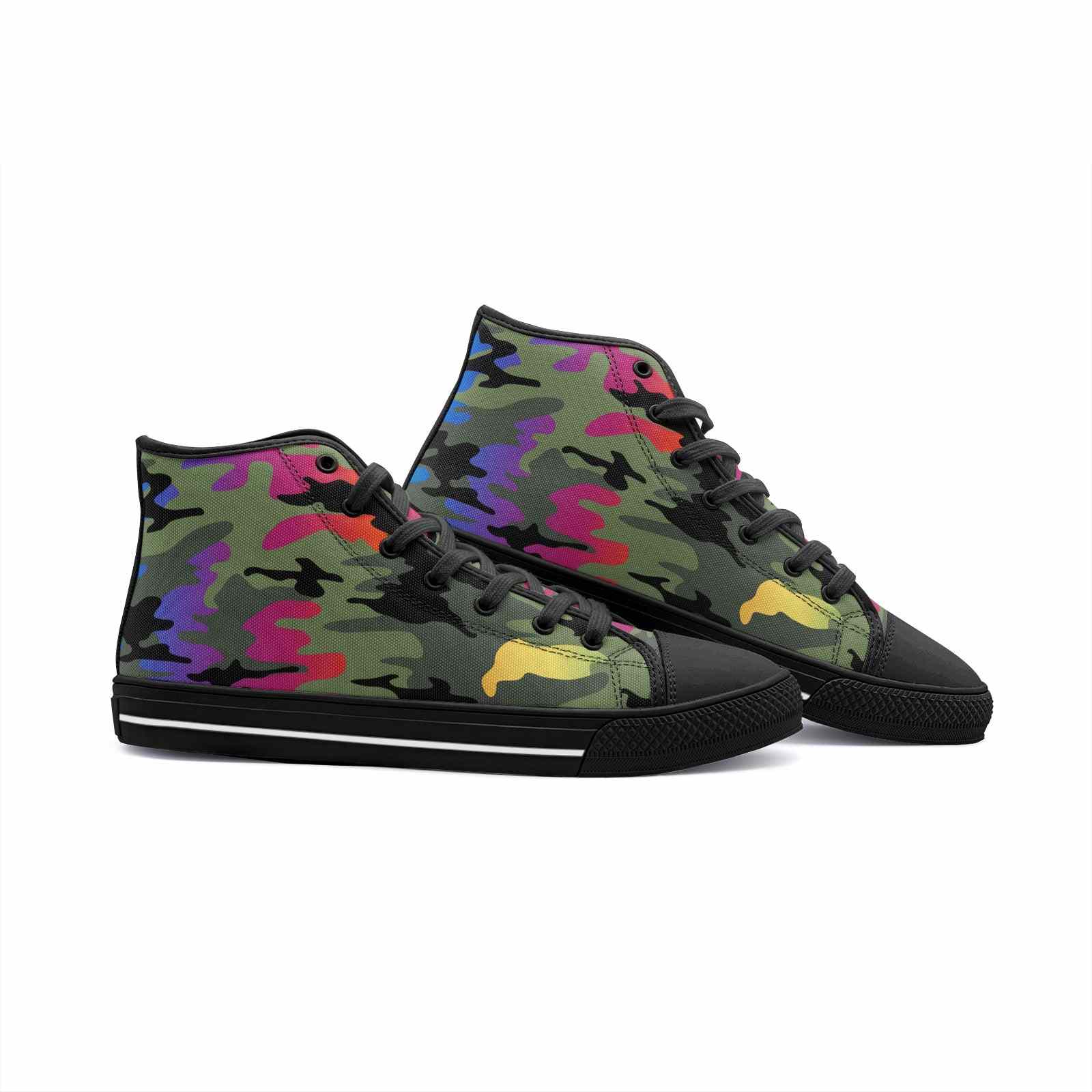 Unisex High Top Canvas Shoes PODSAVVY LIVING