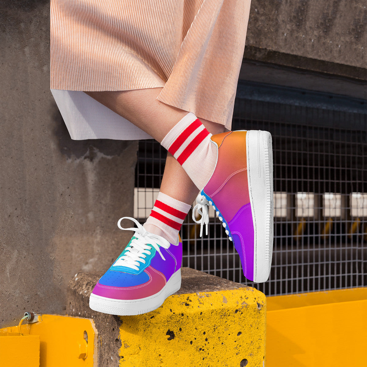 Rainbow Low Top Unisex Sneaker