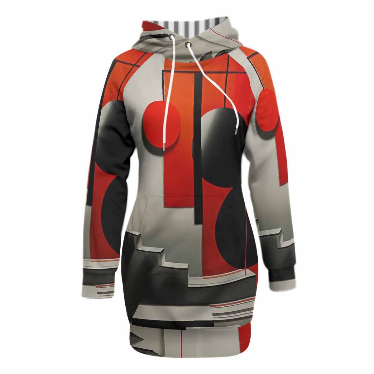 Women's Pullover Hoodie With Raglan Sleeve PODSAVVY LIVING