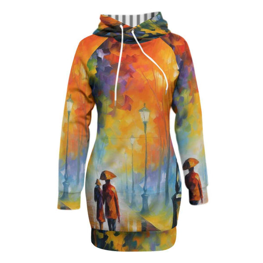 Women's Pullover Hoodie With Raglan Sleeve PODSAVVY LIVING