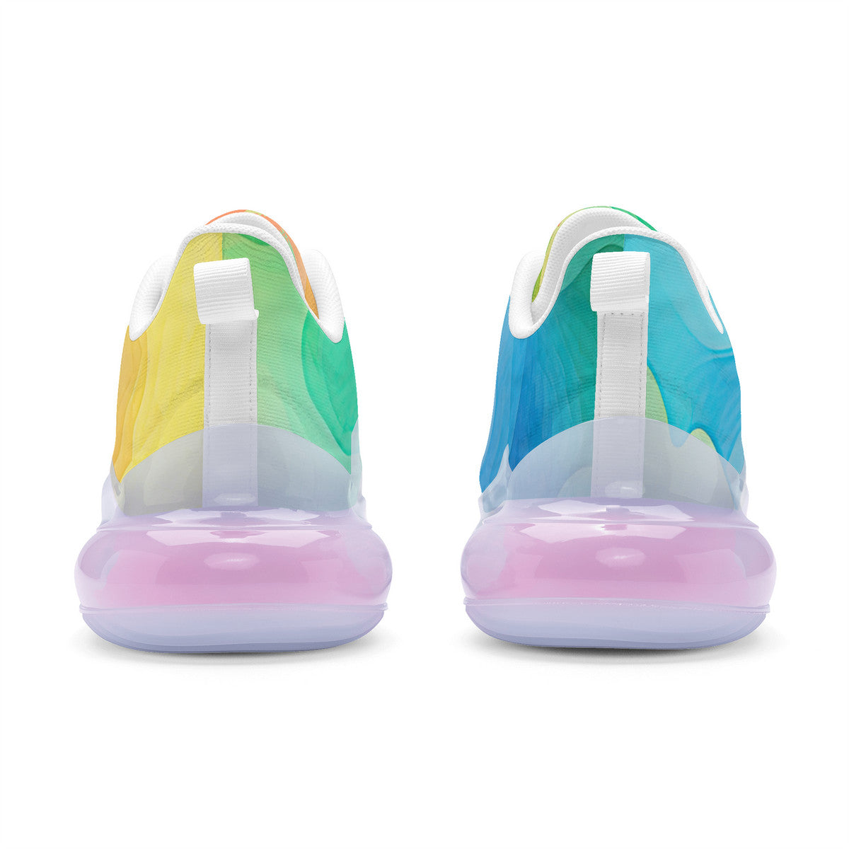 Women's Rainbow Atmospheric Cushion Running Shoes PODSAVVY LIVING