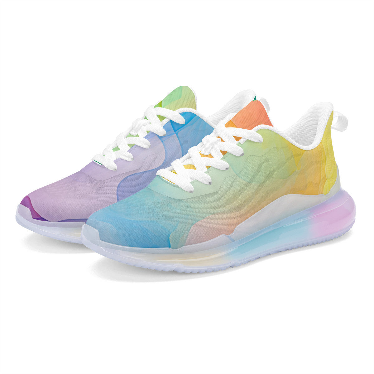 Women's Rainbow Atmospheric Cushion Running Shoes PODSAVVY LIVING