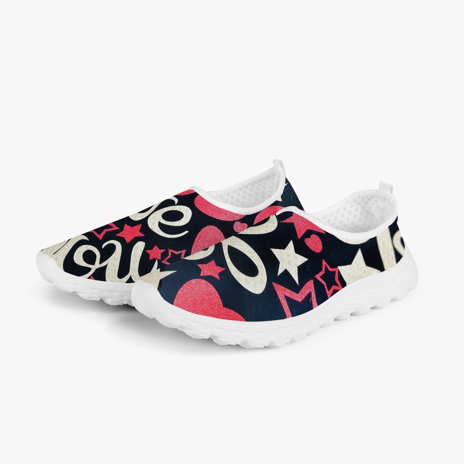 Women's Slip-On Mesh Running Shoes PODSAVVY LIVING