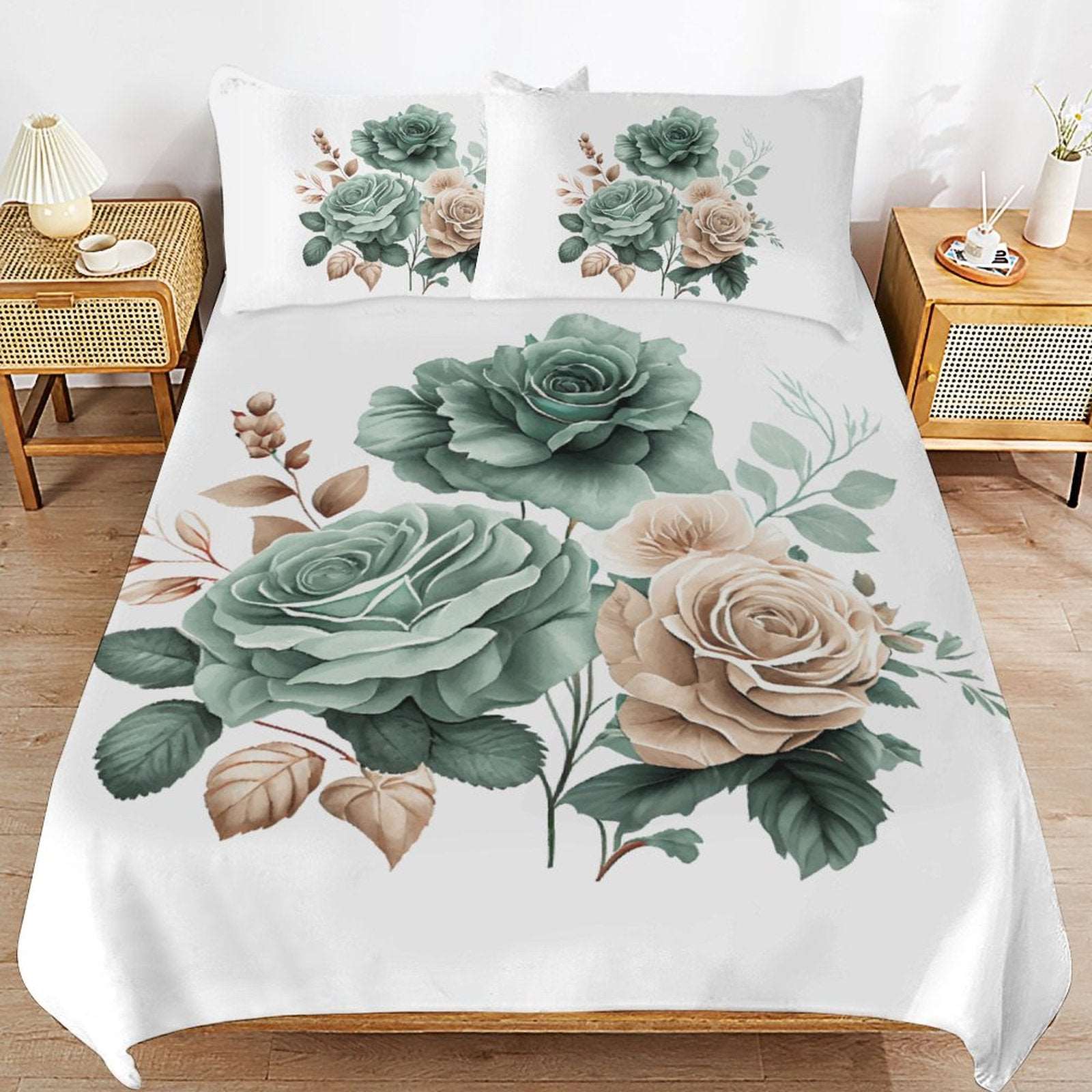 3-Piece Bedding Set-102"x90"/ 259x229cm