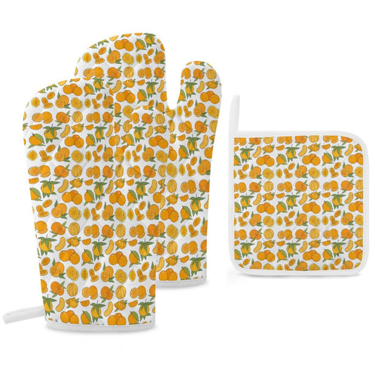 Oven Mitt & Pad Set of 3