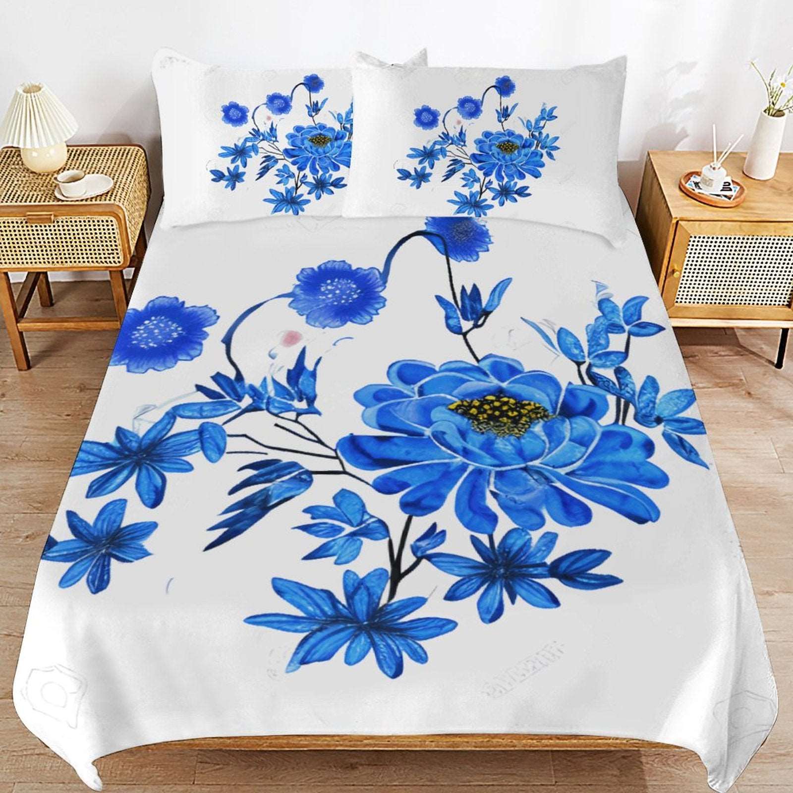 3-Piece Bedding Set-102"x90"/ 259x229cm