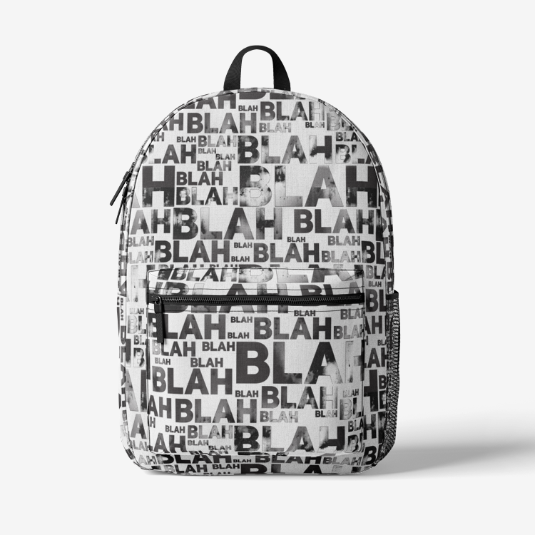 Retro Colorful Print Trendy Backpack