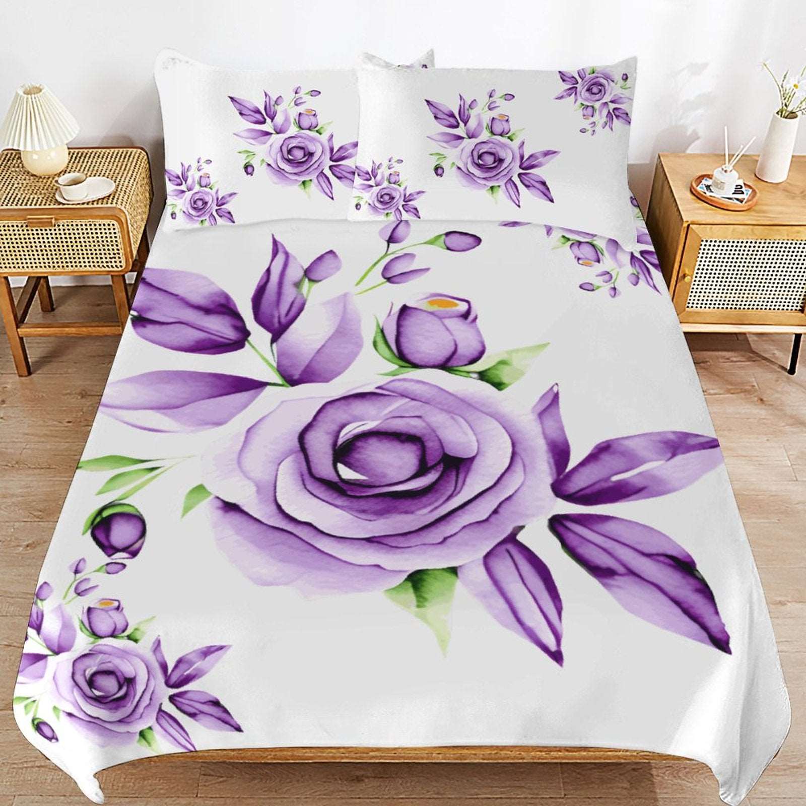 3-Piece Bedding Set-102"x90"/ 259x229cm