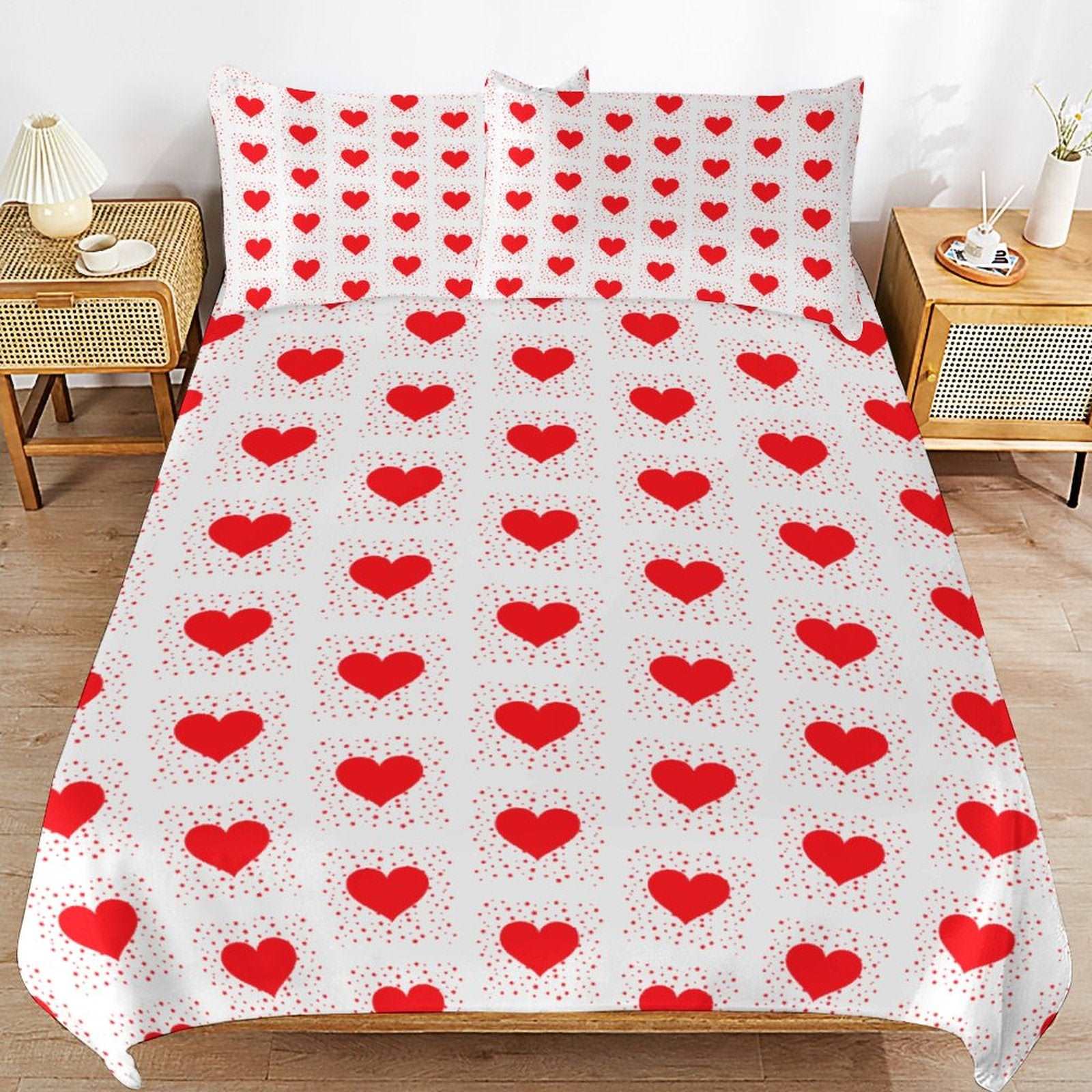 3-Piece Bedding Set-102"x90"/ 259x229cm