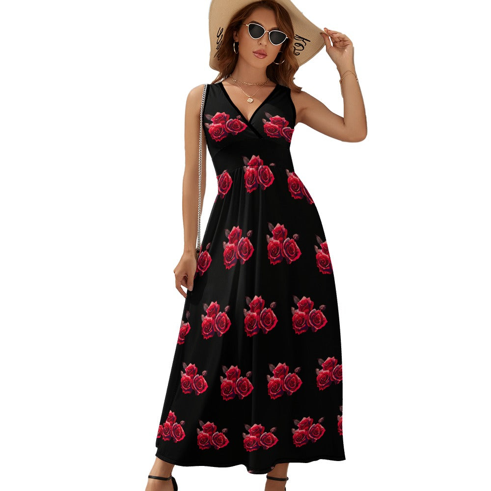 Temperament Ladies Sleeveless Dress