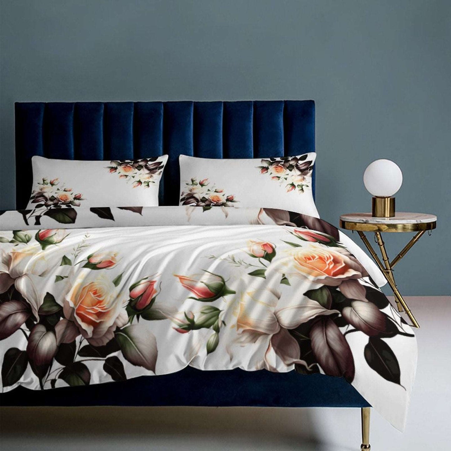 3-Piece Bedding Set-102"x90"/ 259x229cm