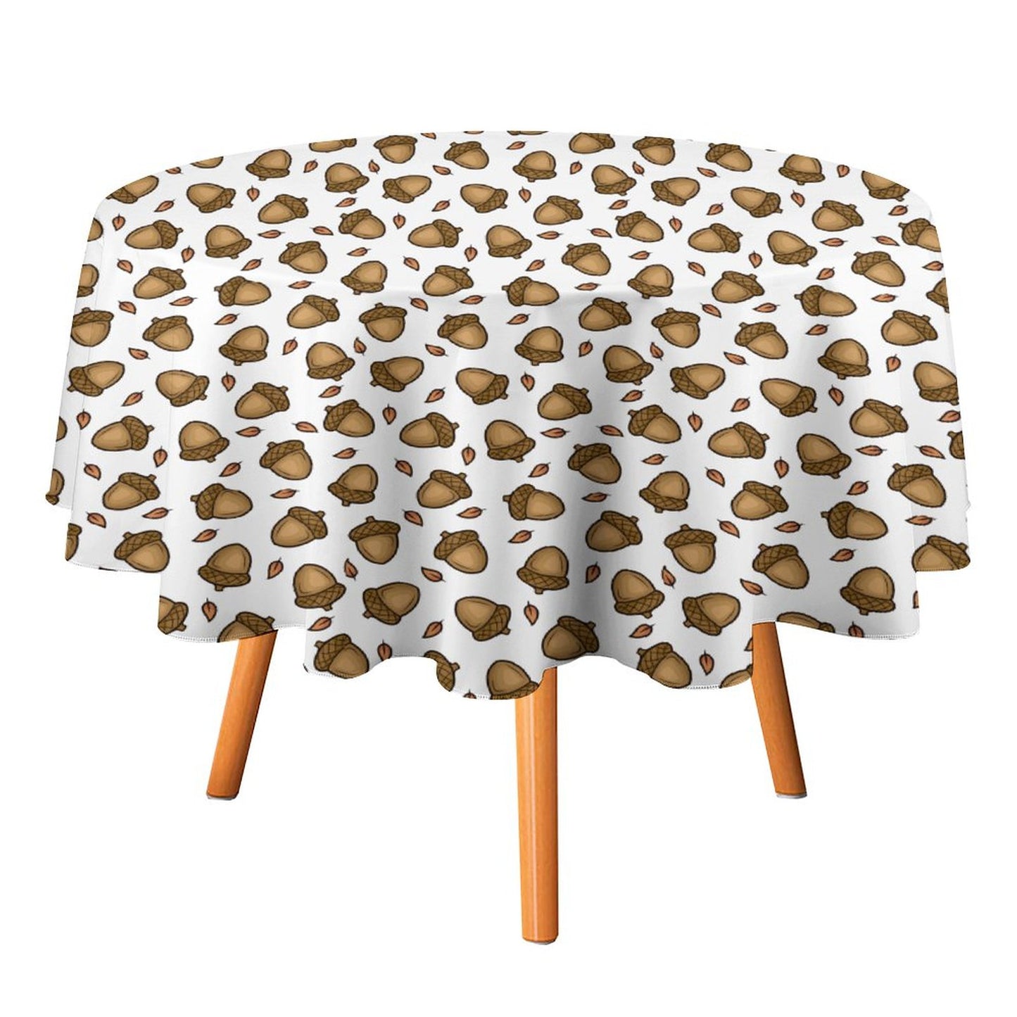 Round Tablecloth on Round Table