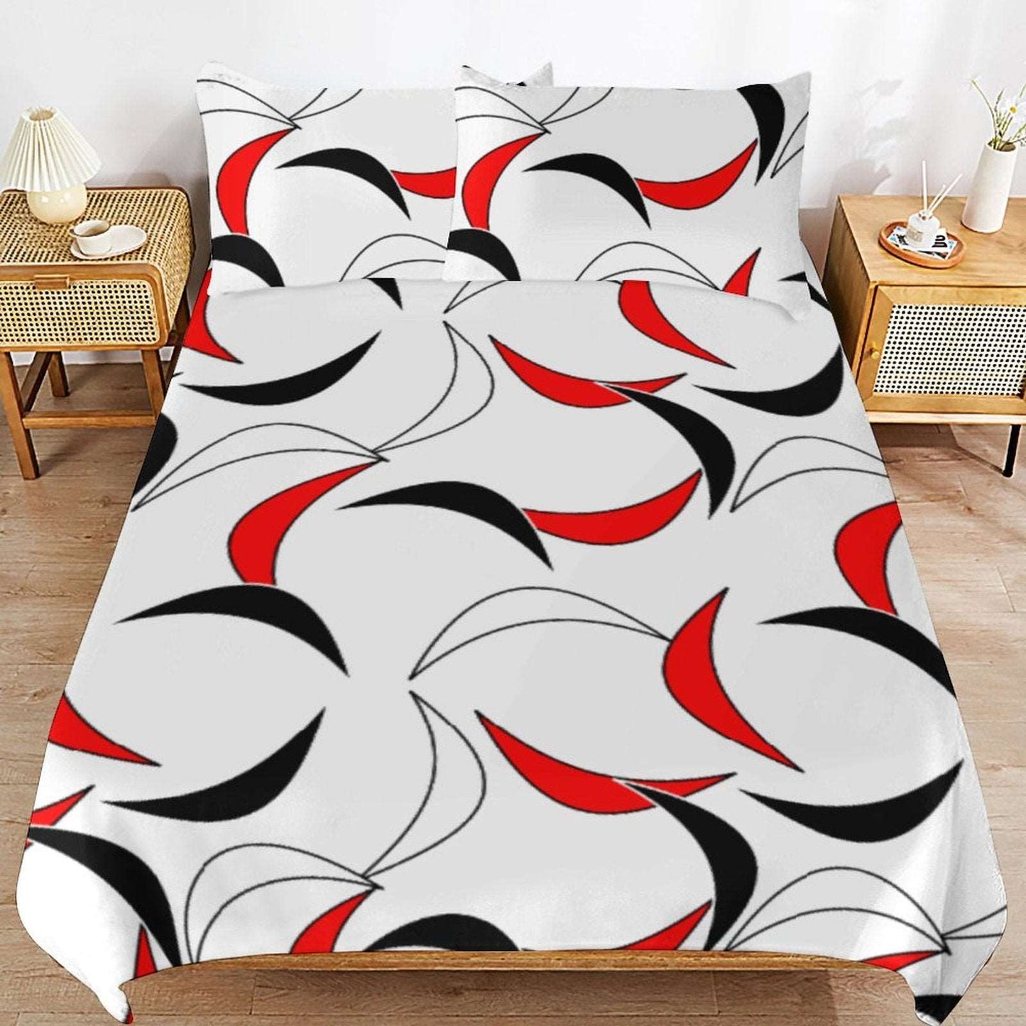 3-Piece Bedding Set-102"x90"/ 259x229cm