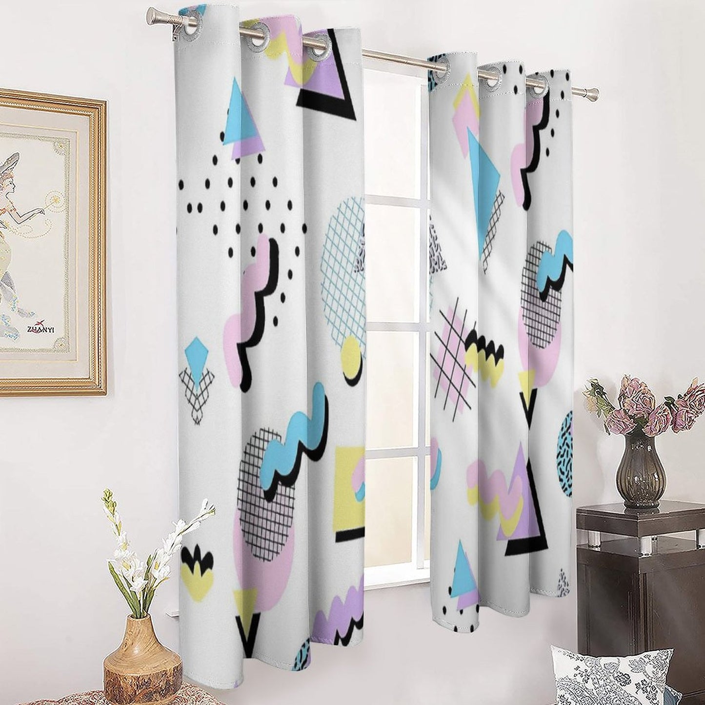 Grommet Curtain-52"x72"/ 132x183cm