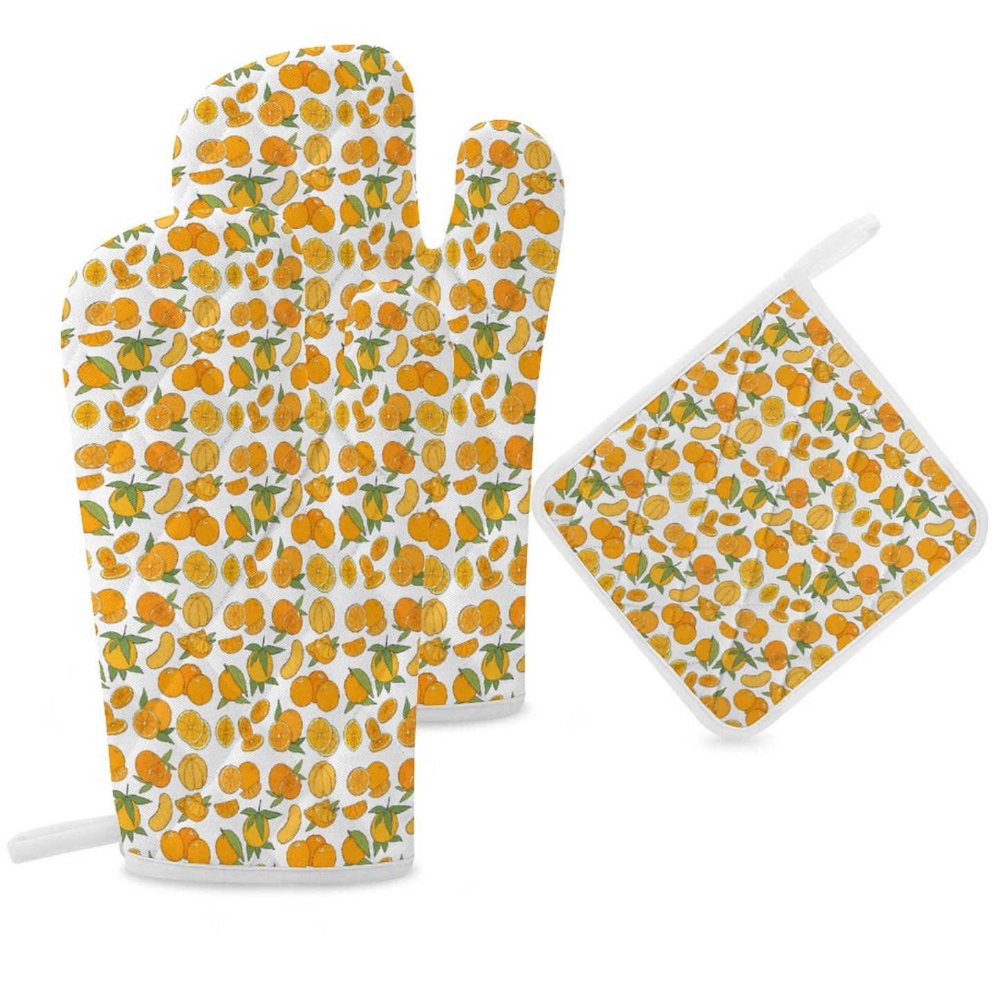 Oven Mitt & Pad Set of 3