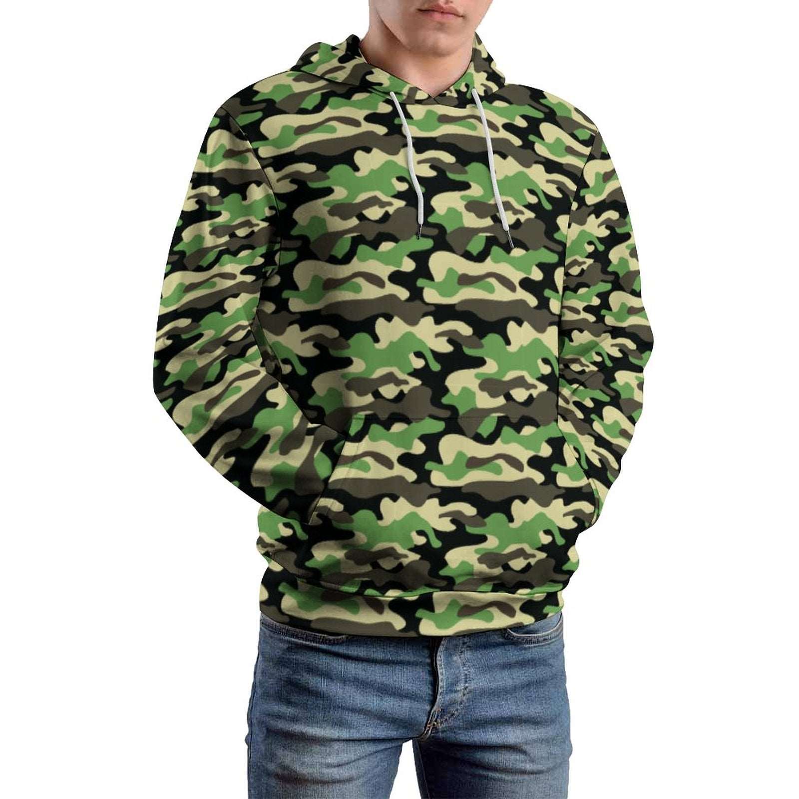 230gsm Men's Cool Hoodie with Double-layer Cap