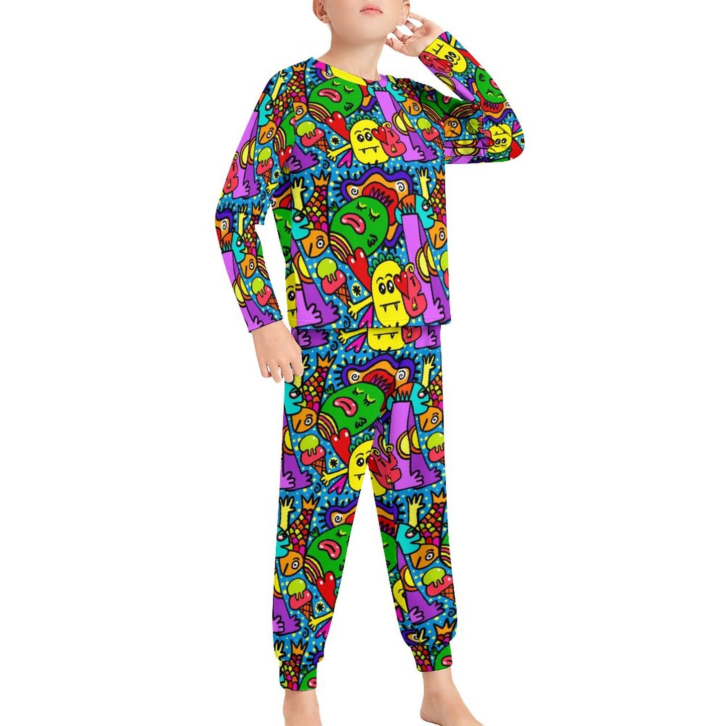 Long Sleeve Pajama Suit for Boy