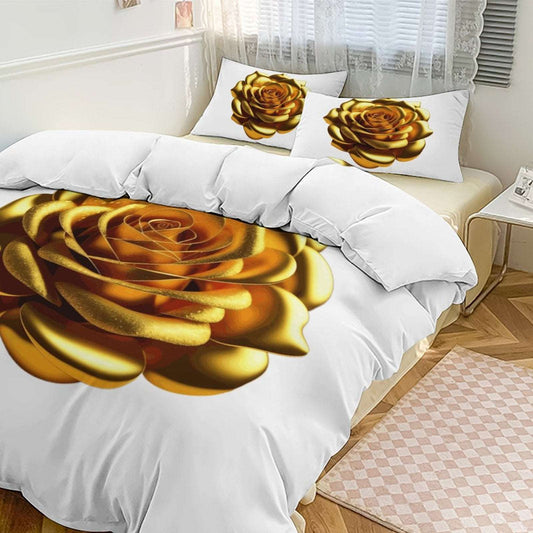 3-Piece Bedding Set-102"x90"/ 259x229cm